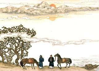 Adios at Yangguan (阳关三叠, Yang Guan San Die,Guqin, 古琴)